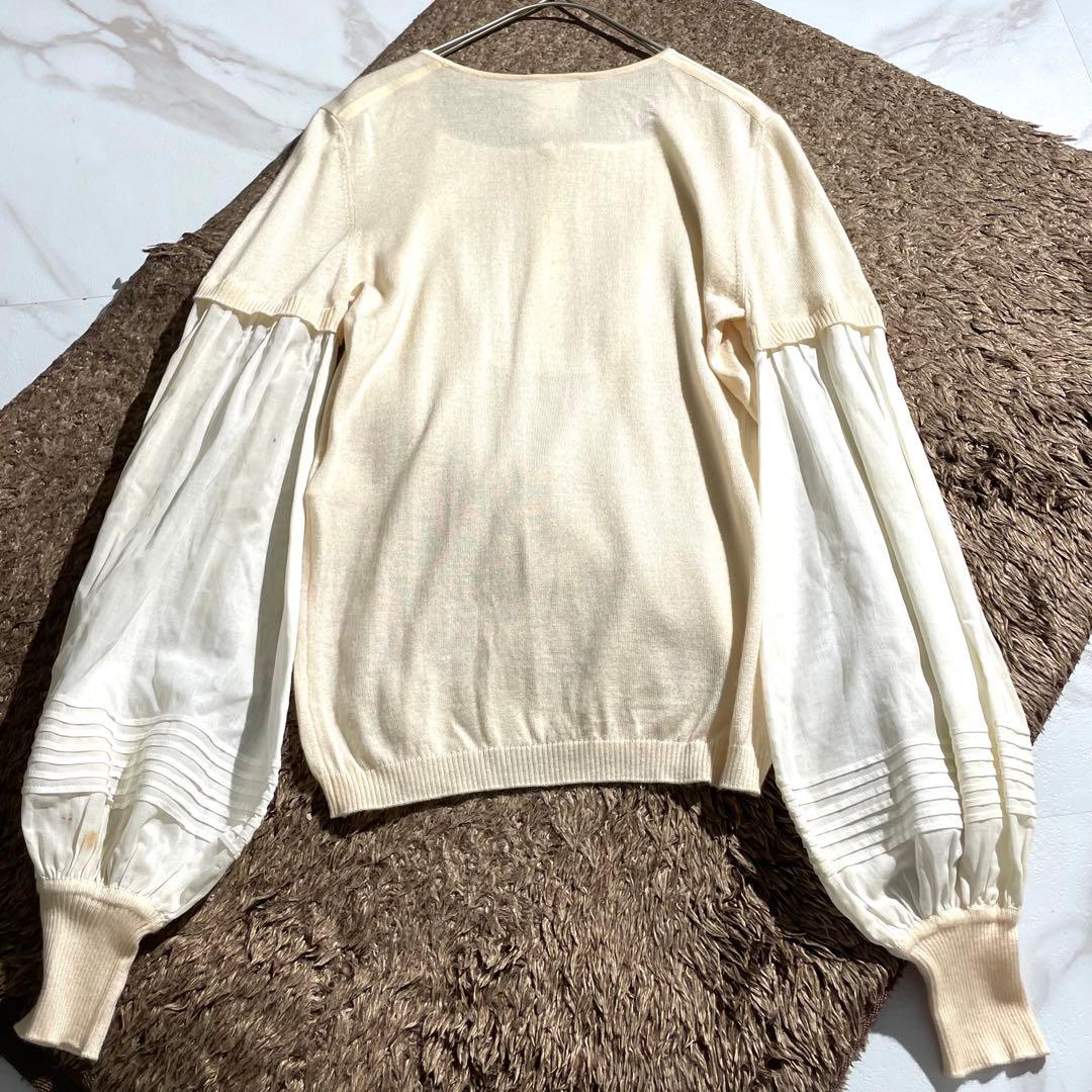 入手困難✨ シャネル CHANEL 03C 長袖ニット ブラウス ベージュ