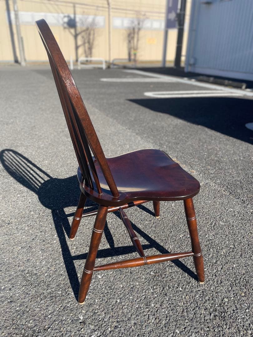 松本民芸家具 ダイニングチェア ミズメザクラ無垢材 和モダン