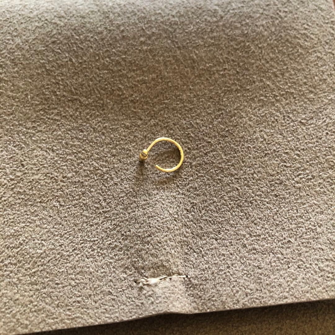 SJX★W ミニフープ　ピアス　6ZP5027