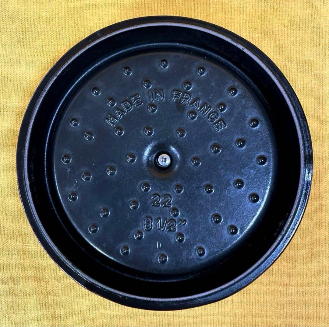 ストウブが美しすぎて‼️早い者勝ち‼️ グレナディン レッド 22cm 両手鍋