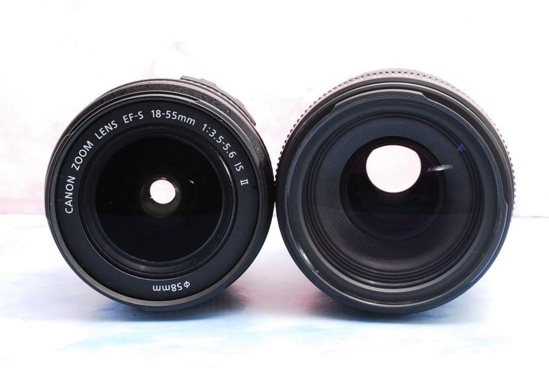 Canon kiss X9★豪華Wレンズセット★Wi-Fi★一眼レフカメラ