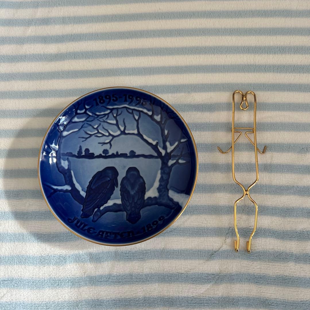 完品で希少　Bing & Grøndahl 1991 カラス 100周年記念