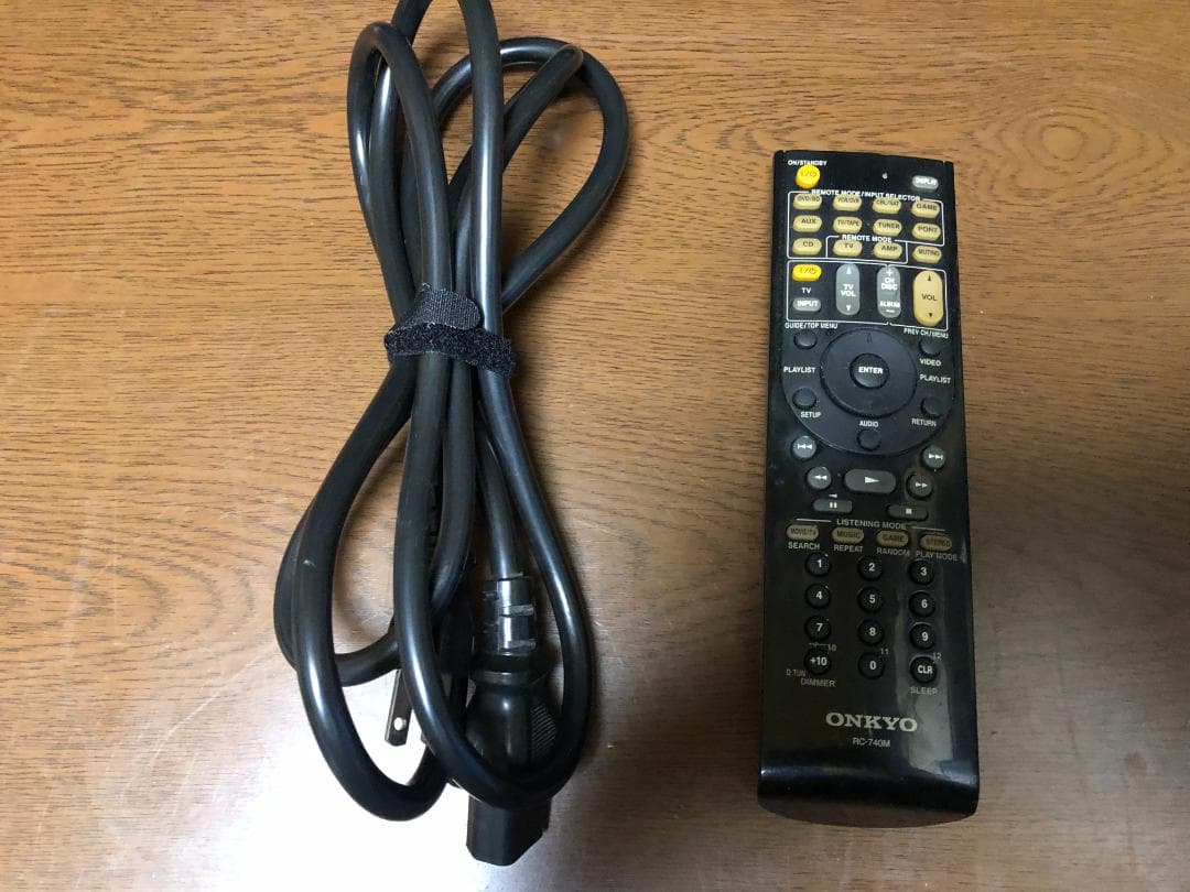 ONKYO TX-SA607 AVアンプ リモコン付き