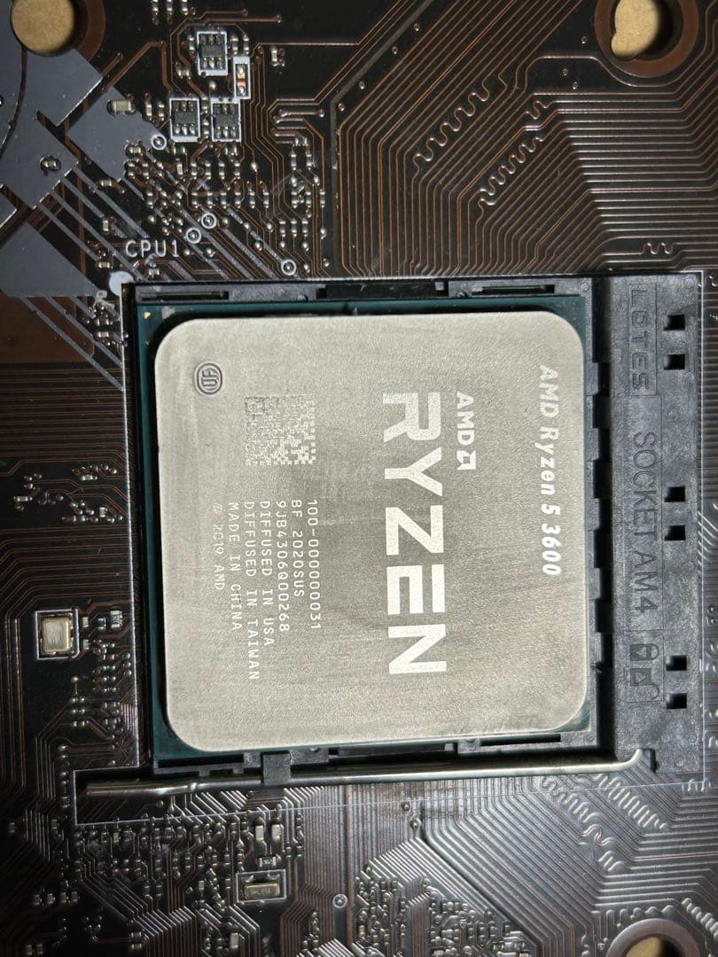 AMD Ryzen 5 3600 MSI B450M マザーボード セット