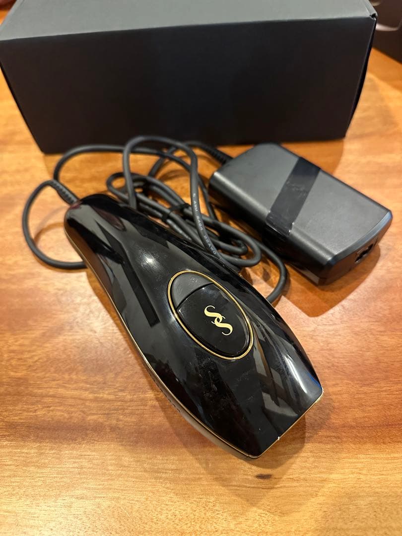 家庭用光脱毛器　スムーズスキンpure fit マスク　クリーム付き