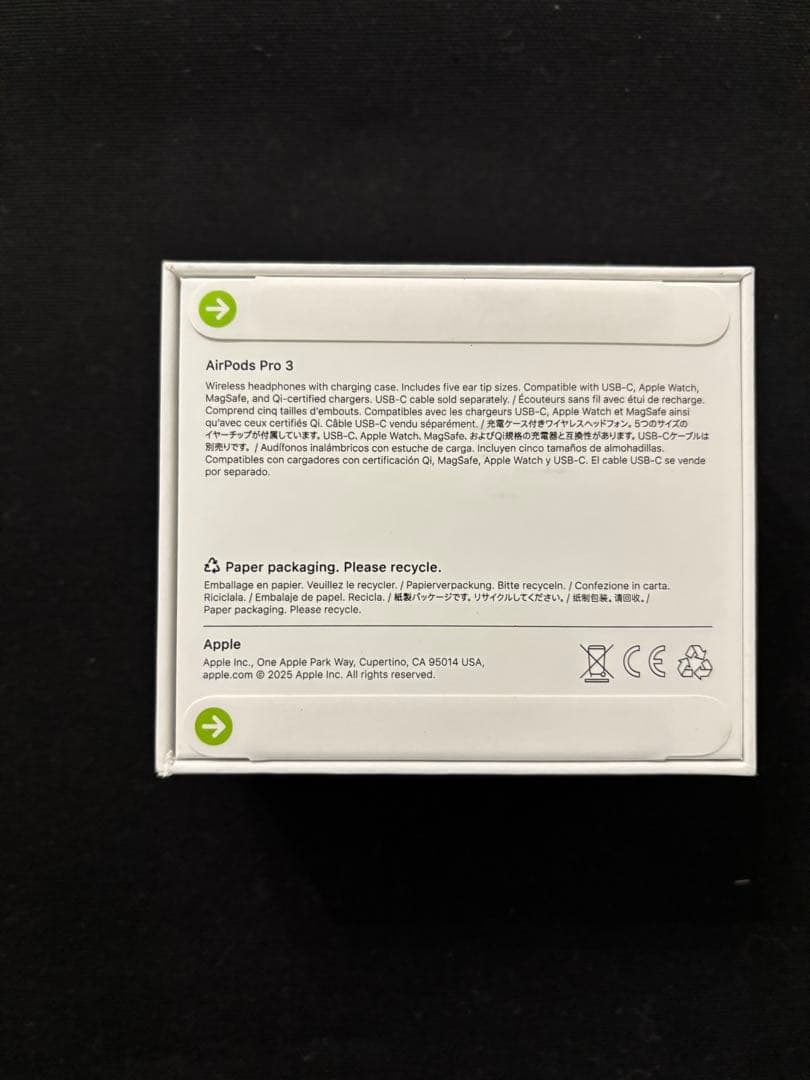 【K.M .ページ】AirPods Pro 3 本体