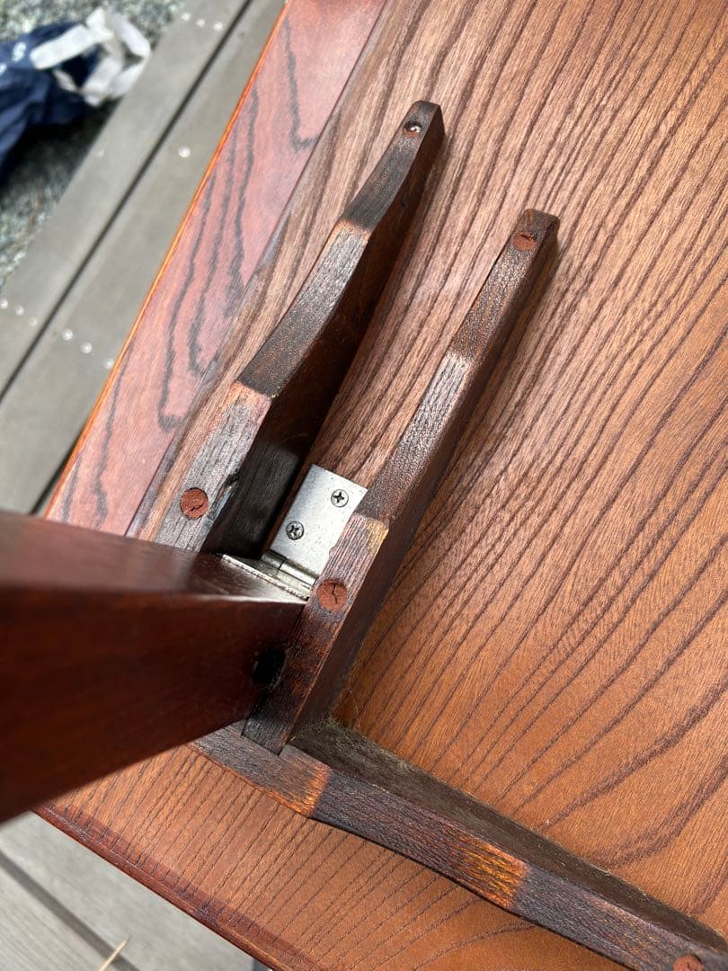 レトロけやきリビングテーブル