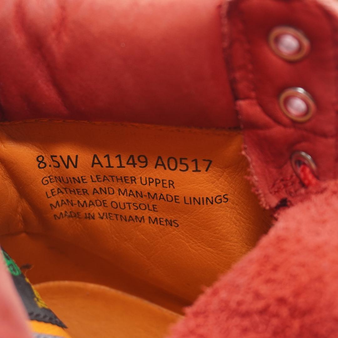 1907　ティンバーランド　26.5　6インチプレミアムブーツ　A1149　赤