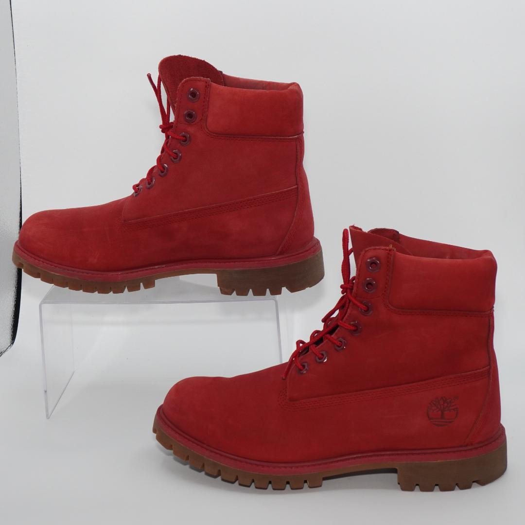 1907　ティンバーランド　26.5　6インチプレミアムブーツ　A1149　赤