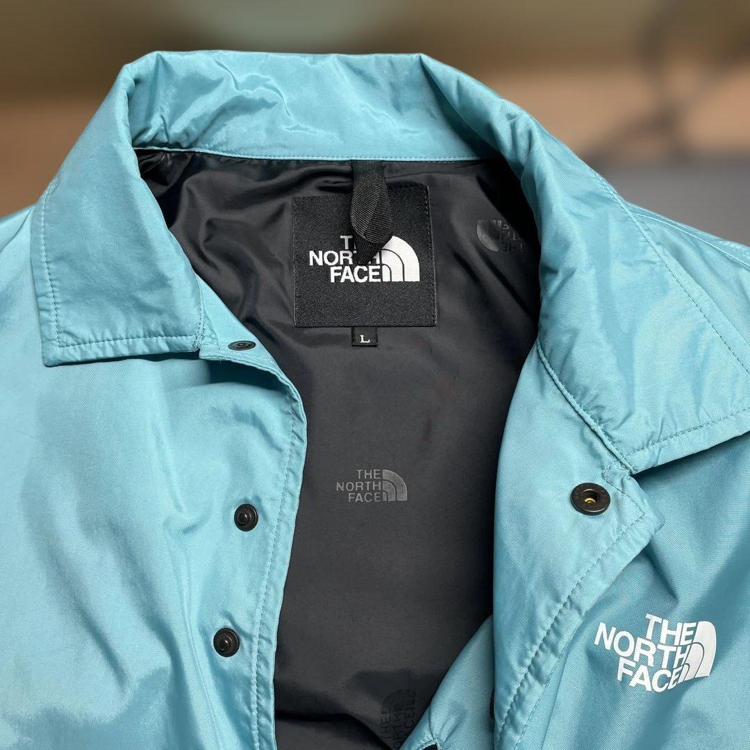 THE NORTH FACE 水色 コーチジャケット Lサイズ