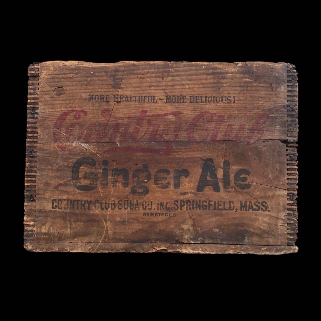 アメリカ　雑貨　家具　ビンテージ　木製　飲料ケース　瓶　レア　インテリアにも