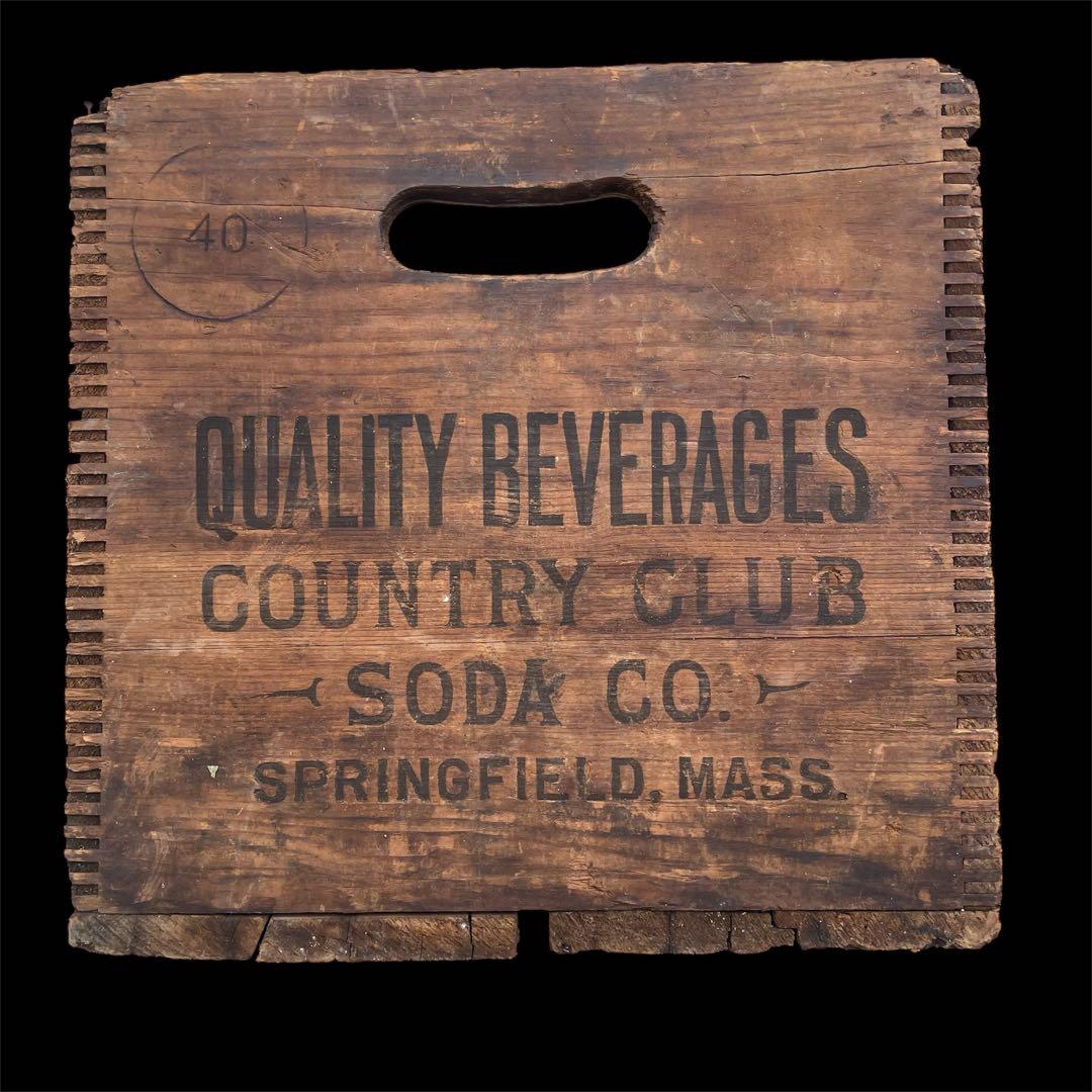 アメリカ　雑貨　家具　ビンテージ　木製　飲料ケース　瓶　レア　インテリアにも