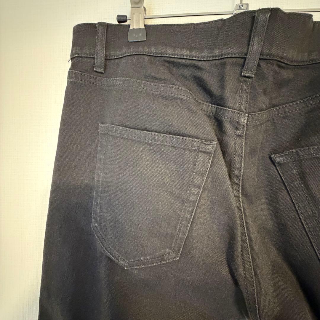 サンローラン ブラックデニムパンツ スリムフィット w33