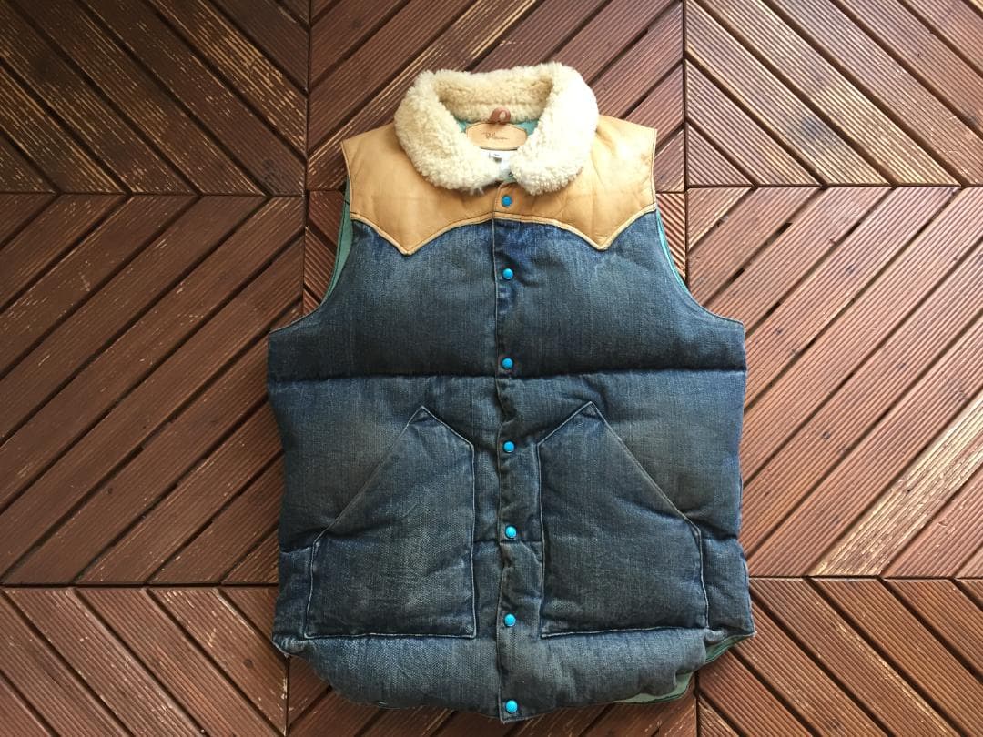 ナ*オ様 ボア付【ロンハーマン別注 ロッキーマウンテン デニム ダウンベスト】