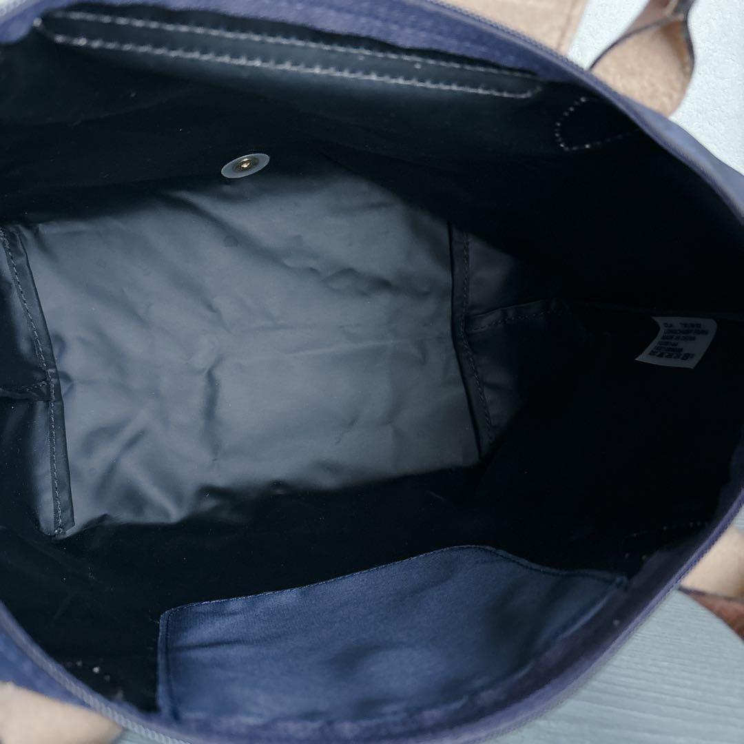 極美品♦︎LONGCHAMP ロンシャン ルプリアージュ トートバッグ ネイビーS