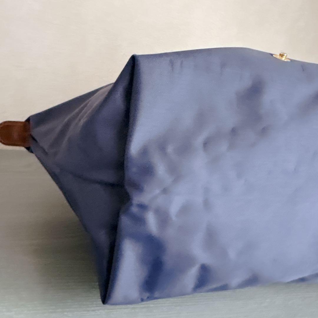 極美品♦︎LONGCHAMP ロンシャン ルプリアージュ トートバッグ ネイビーS