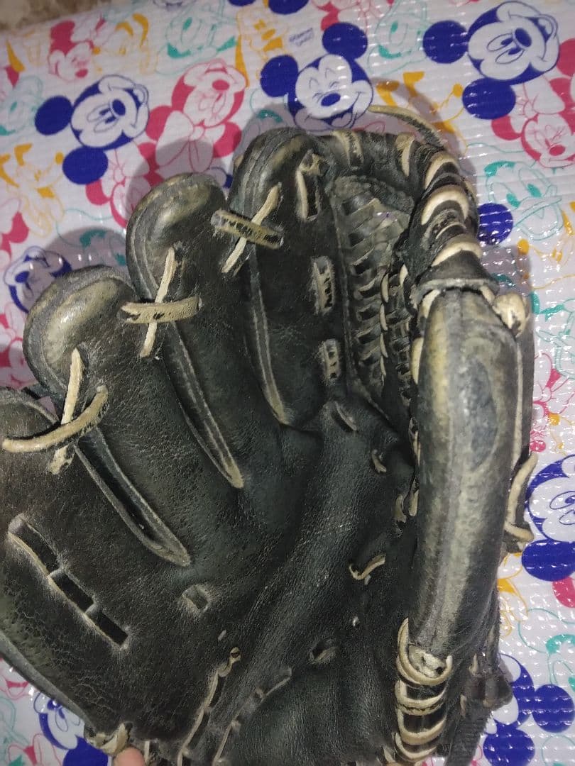 Mizuno 軟式グローブ 黒 　右