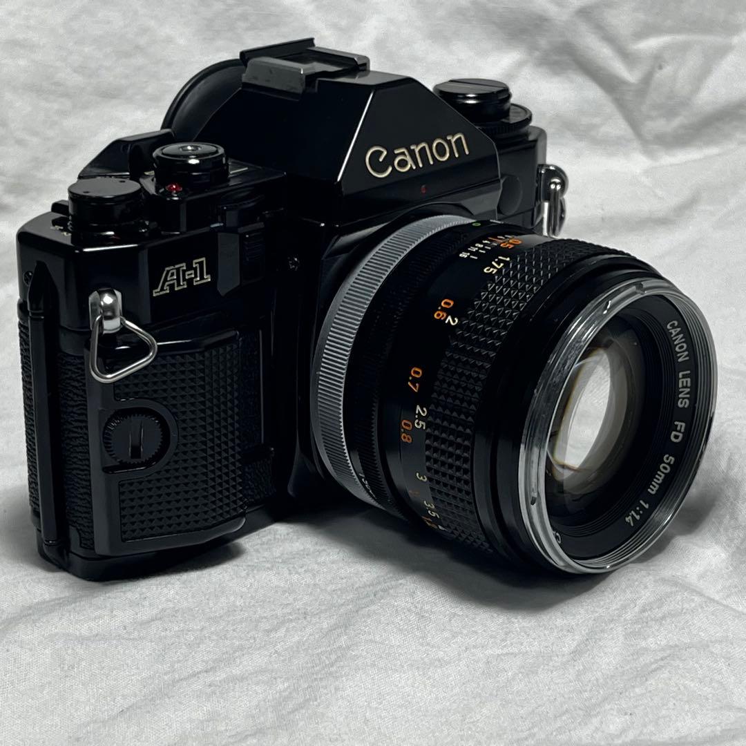[動作確認済み] CANON キヤノン A-1 FD F1.4 50mm
