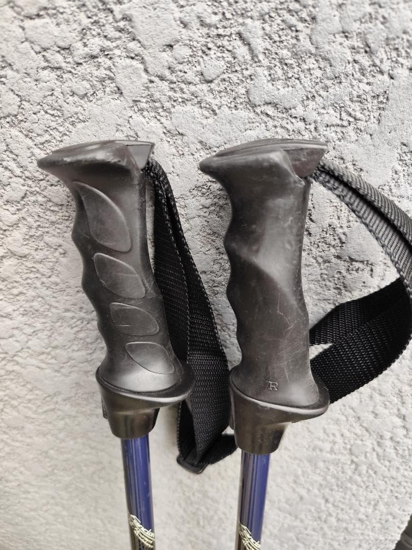 KIZAKI（キザキ）　カーボンスキー ストック 105-125cm