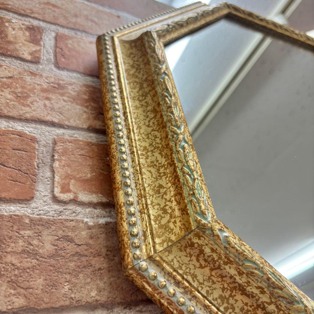 八角形開運ミラー　イタリア製