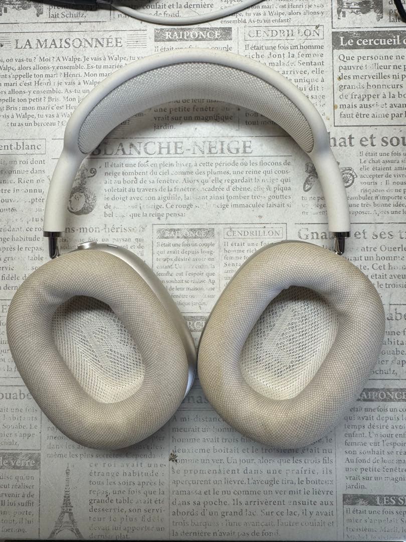 AirPodsMax第一世代シルバー ワイヤレスヘッドフォン ケース・箱付き