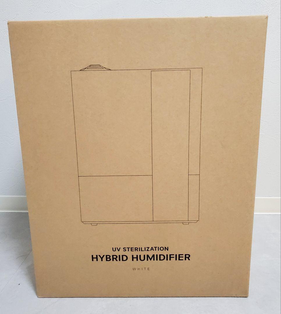 【未使用に近い✨️】AND DECO UV殺菌ハイブリッド式加湿器 ホワイト