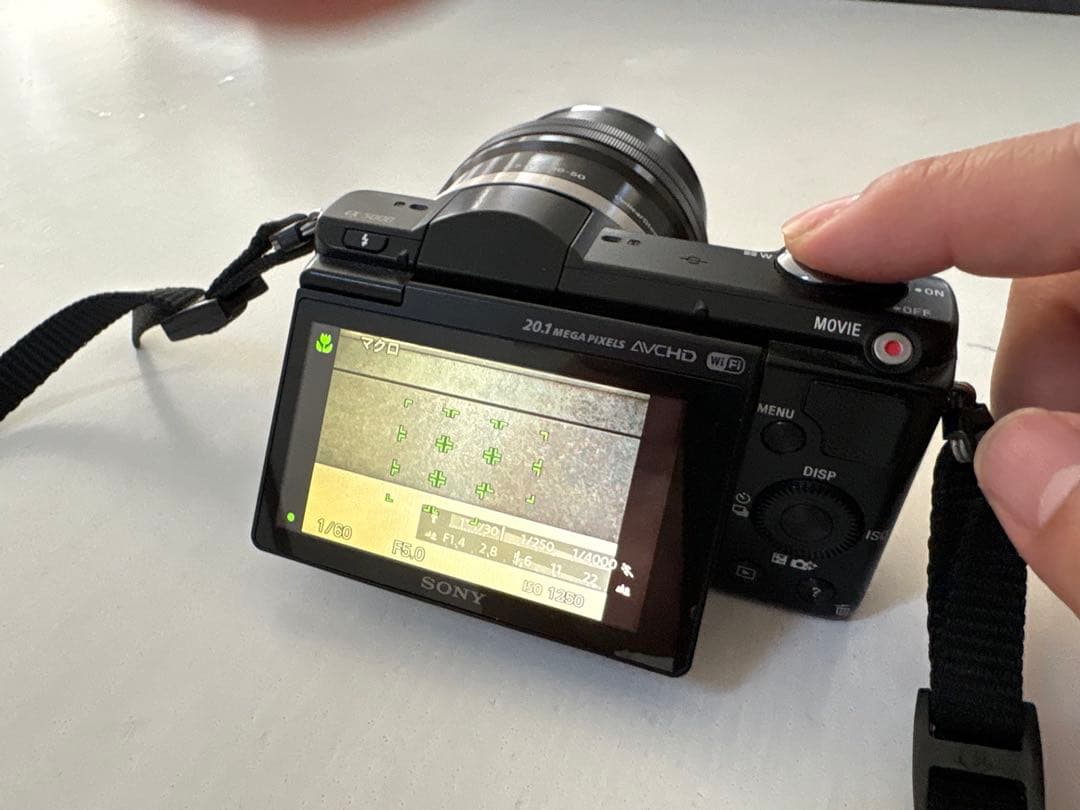 SONY ‪α‬5000ミラーレス一眼 レンズ付き ソニー アルファ5000