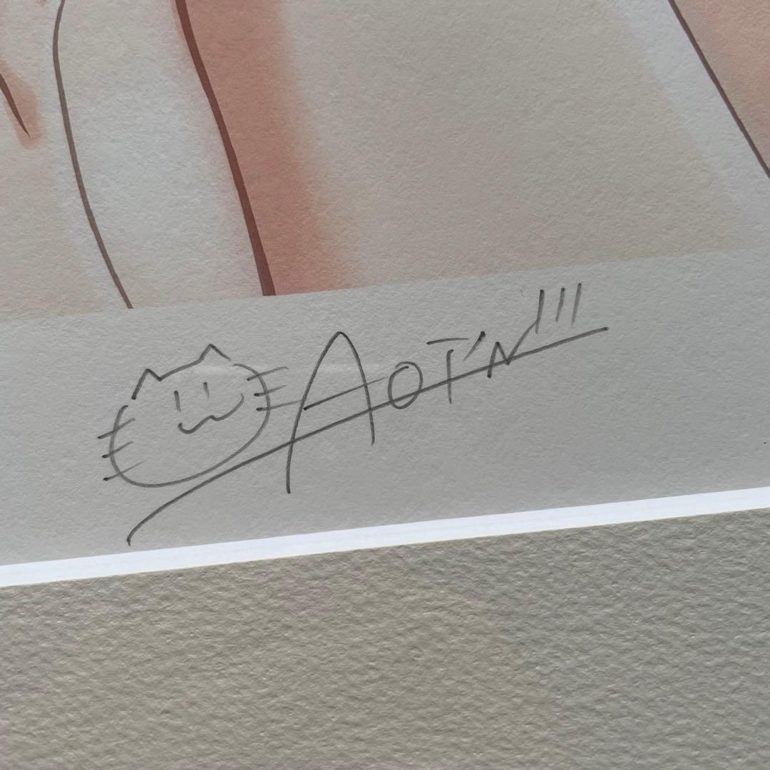 アールビバン 西又葵 版画 shuffle PRIMULA 直筆サイン