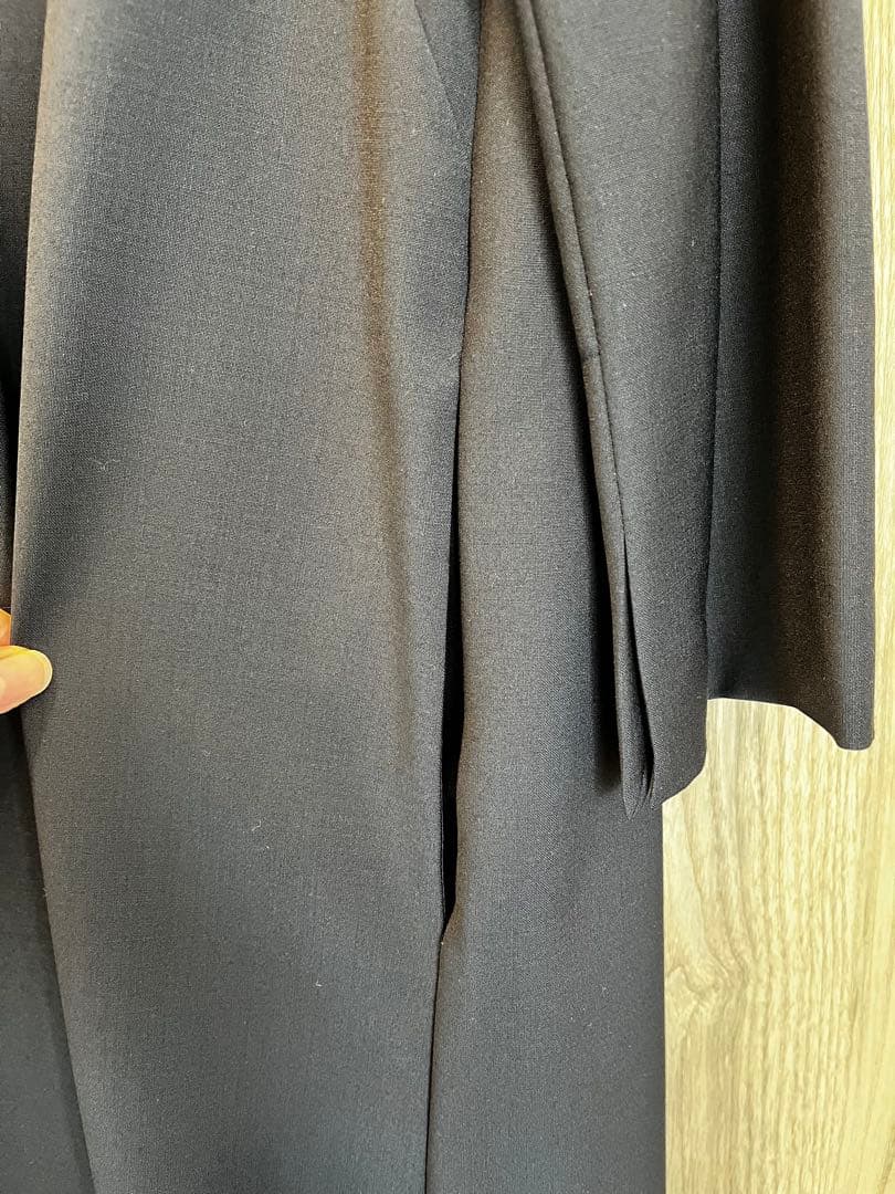 【美品】トゥモローランド　セレモニーワンピース　プリーツ　36サイズ　黒