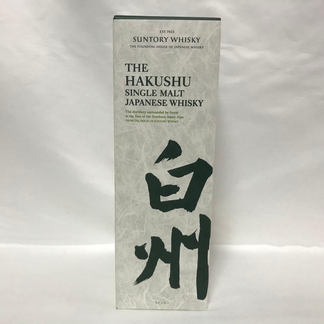 【箱付】サントリーシングルモルトウイスキー 白州 700ml