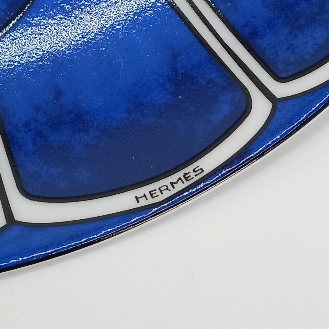 美品 HERMÈS エルメス ブルーダイユール パンプレート16㎝ 箱付き