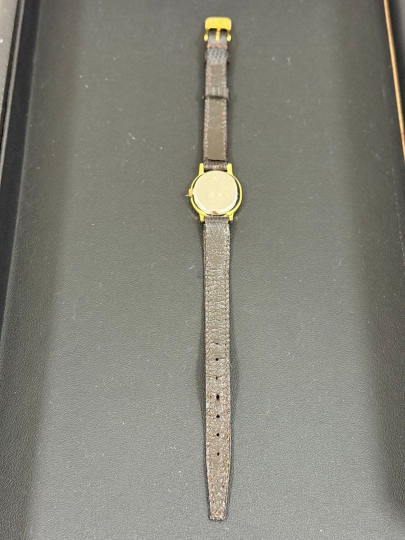 LONGINES アナログ時計 ゴールド/ブラウン 美品！