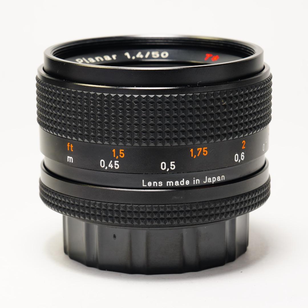 【極美品】Carl Zeiss Planar 50mm F1.4 AEJ 372