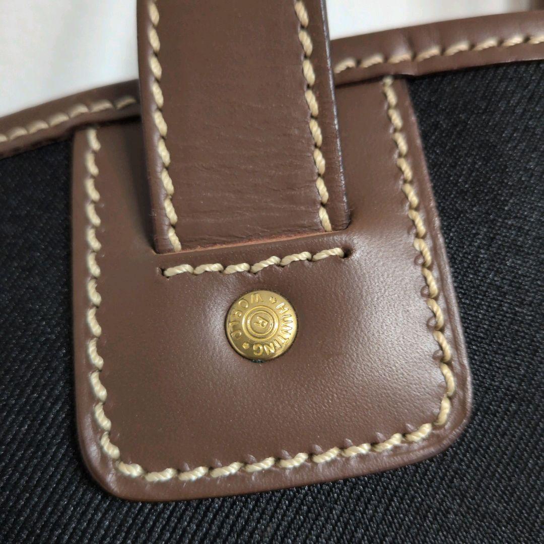 【美品】ハンティングワールド サファリトゥデイ デカロゴ トート 黒 大容量