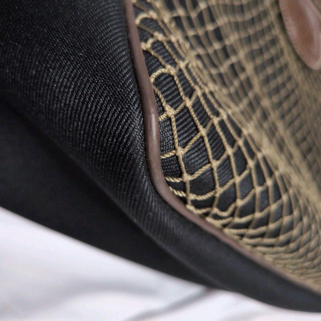 【美品】ハンティングワールド サファリトゥデイ デカロゴ トート 黒 大容量