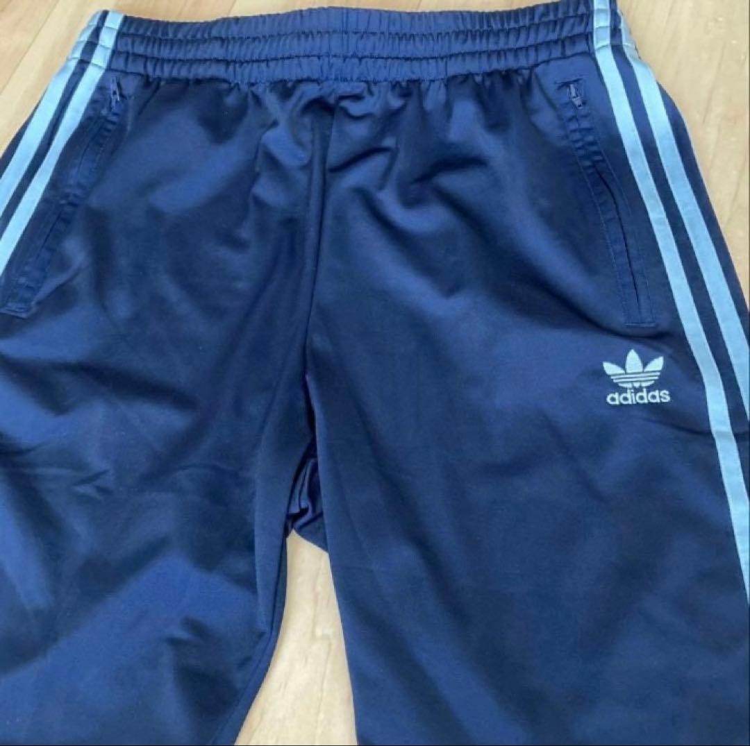 新品未使用タグ付きy2k常田大希adidasジャージトラックパンツネイビー×ブル