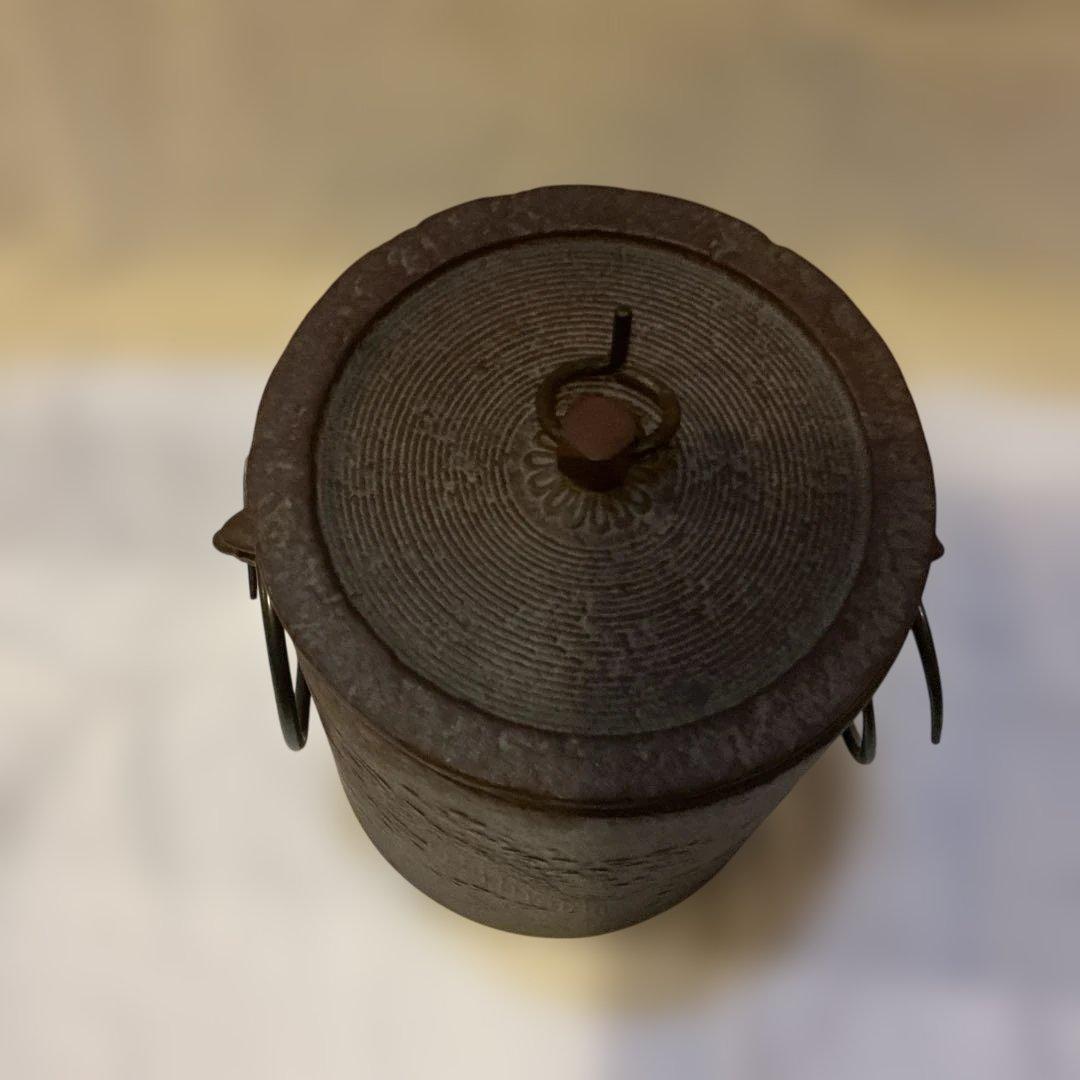 茶道具　雲龍釜　人間国宝　高橋敬典