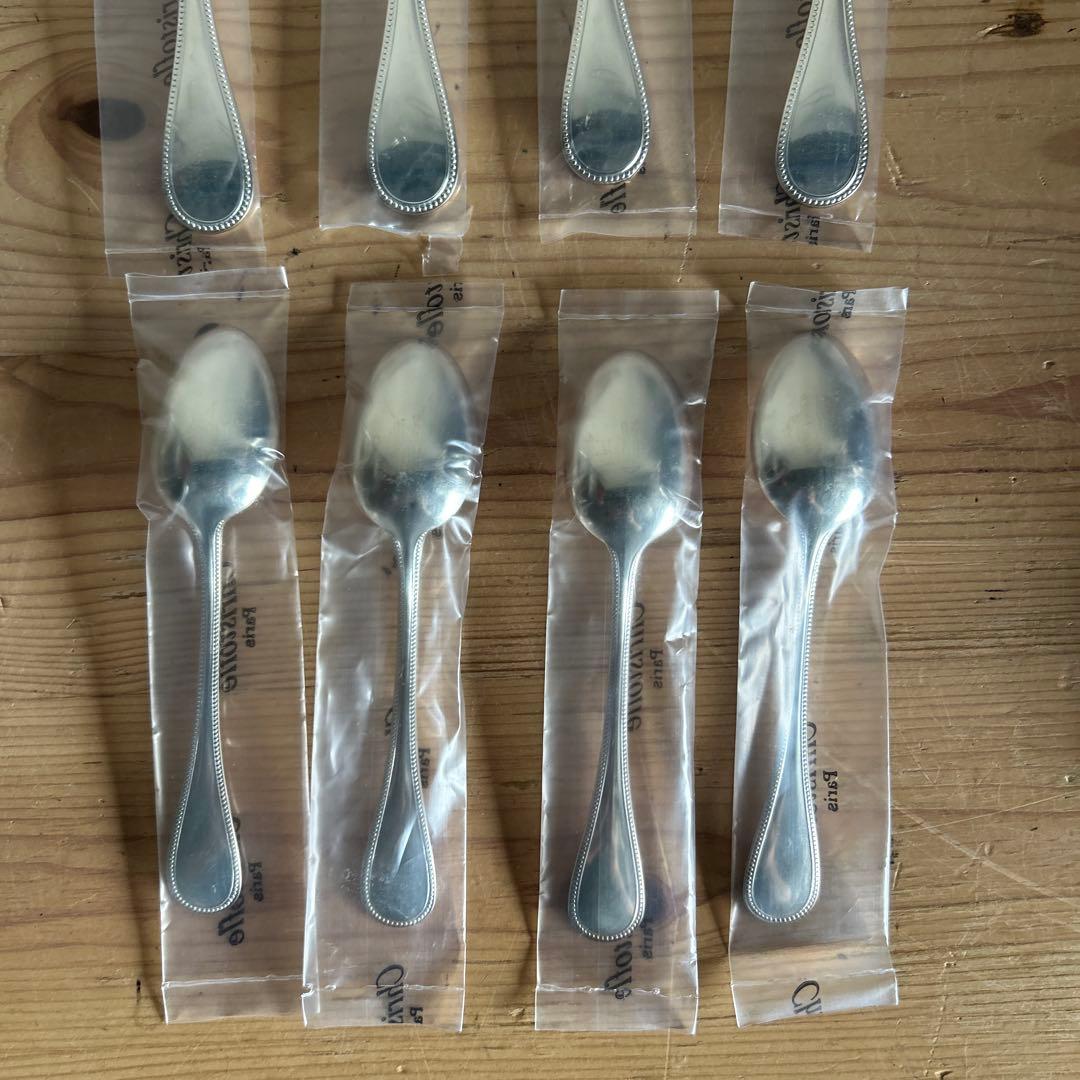 未使用品 クリストフル　フォーク　スプーン　計8本