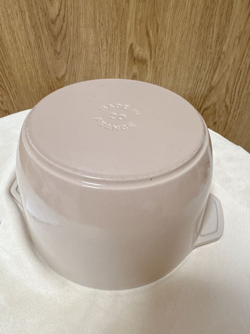 【美品】煮込みや炊き込みご飯にぴったり◎ストウブココットデゴハンLリネン