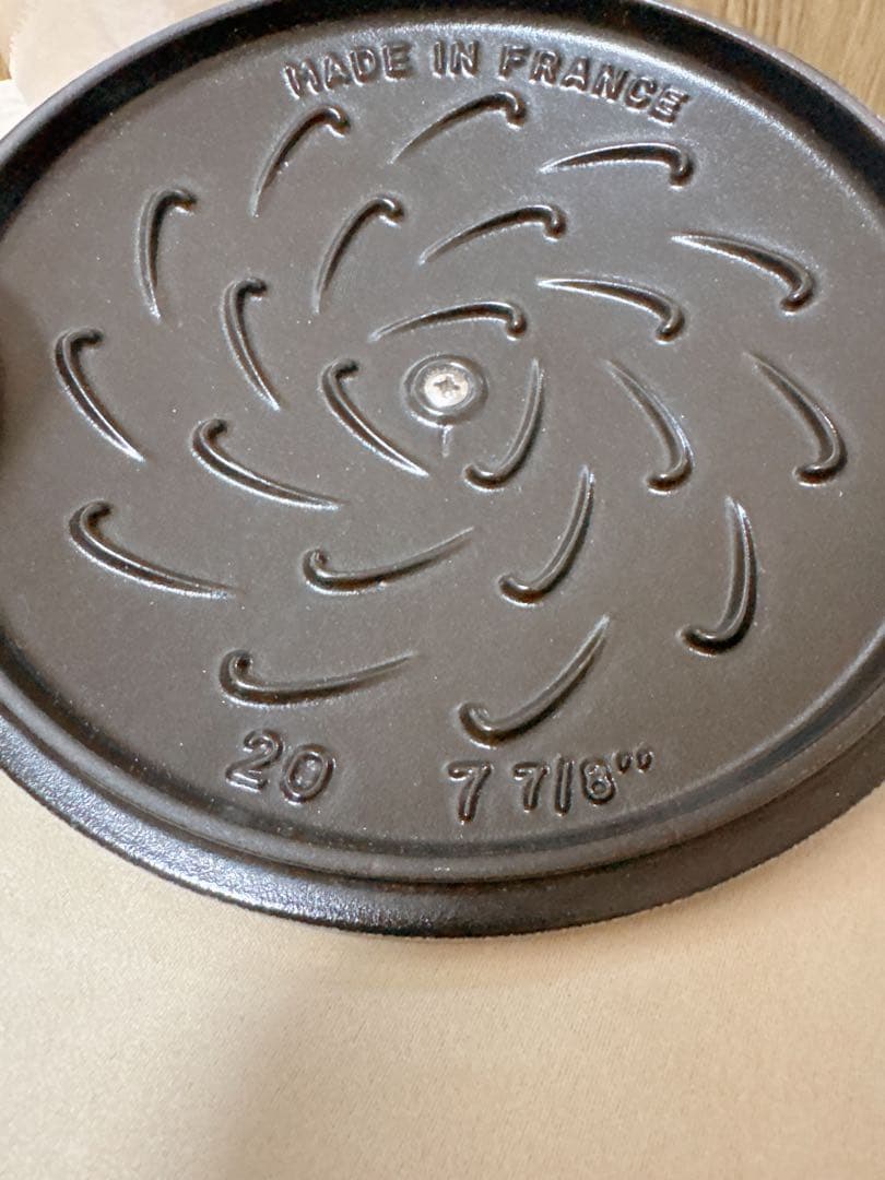 【美品】煮込みや炊き込みご飯にぴったり◎ストウブココットデゴハンLリネン