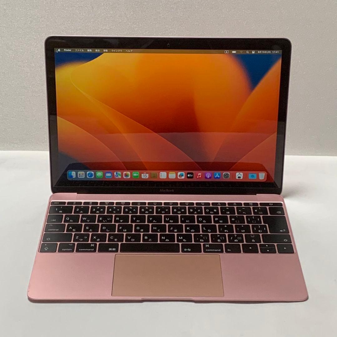 【美品】MacBook 2017 SSD512GB ローズゴールドパソコンPC