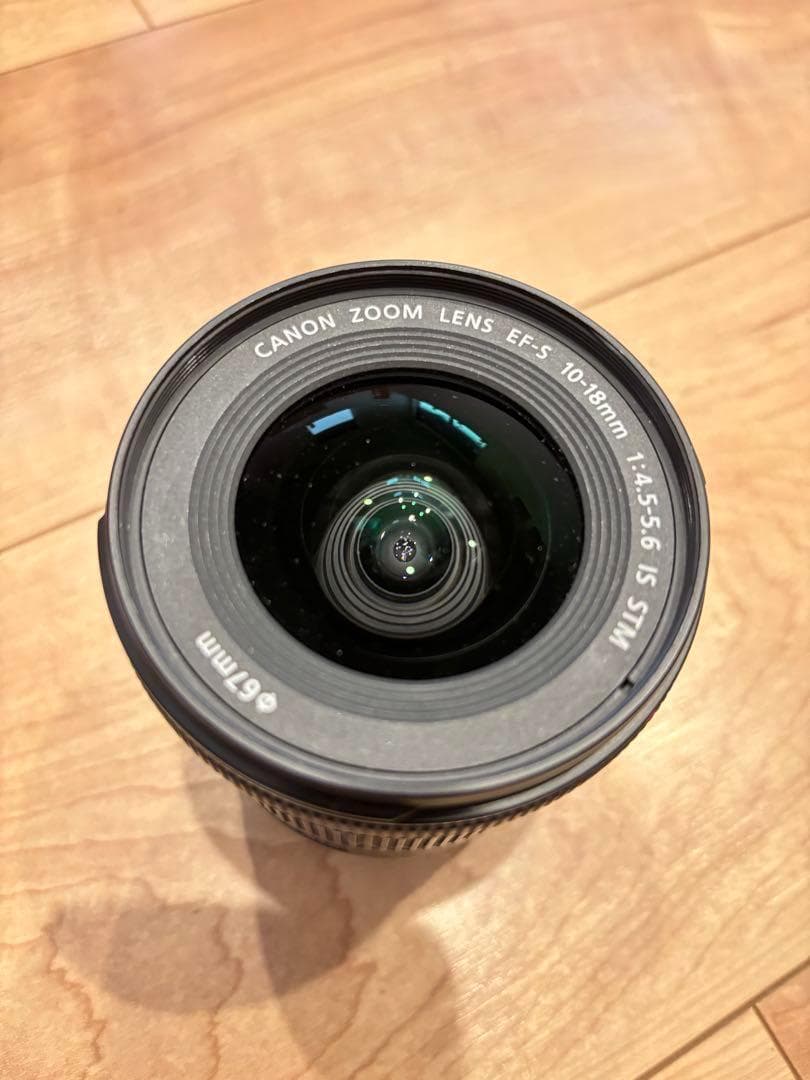 キャノン　レンズ！超広角ズームレンズ EF-S 10-18mm IS STM美品