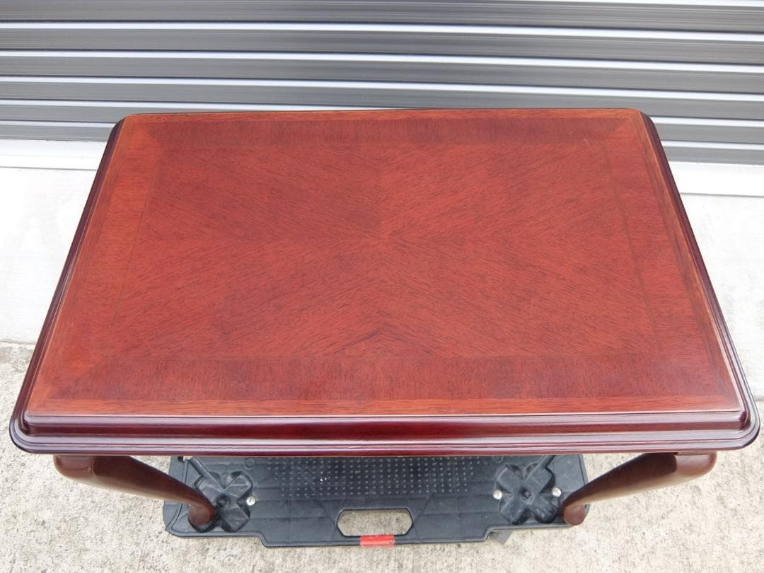 390　マルニ木工 サイドテーブル 天然木 アンティーク 猫脚