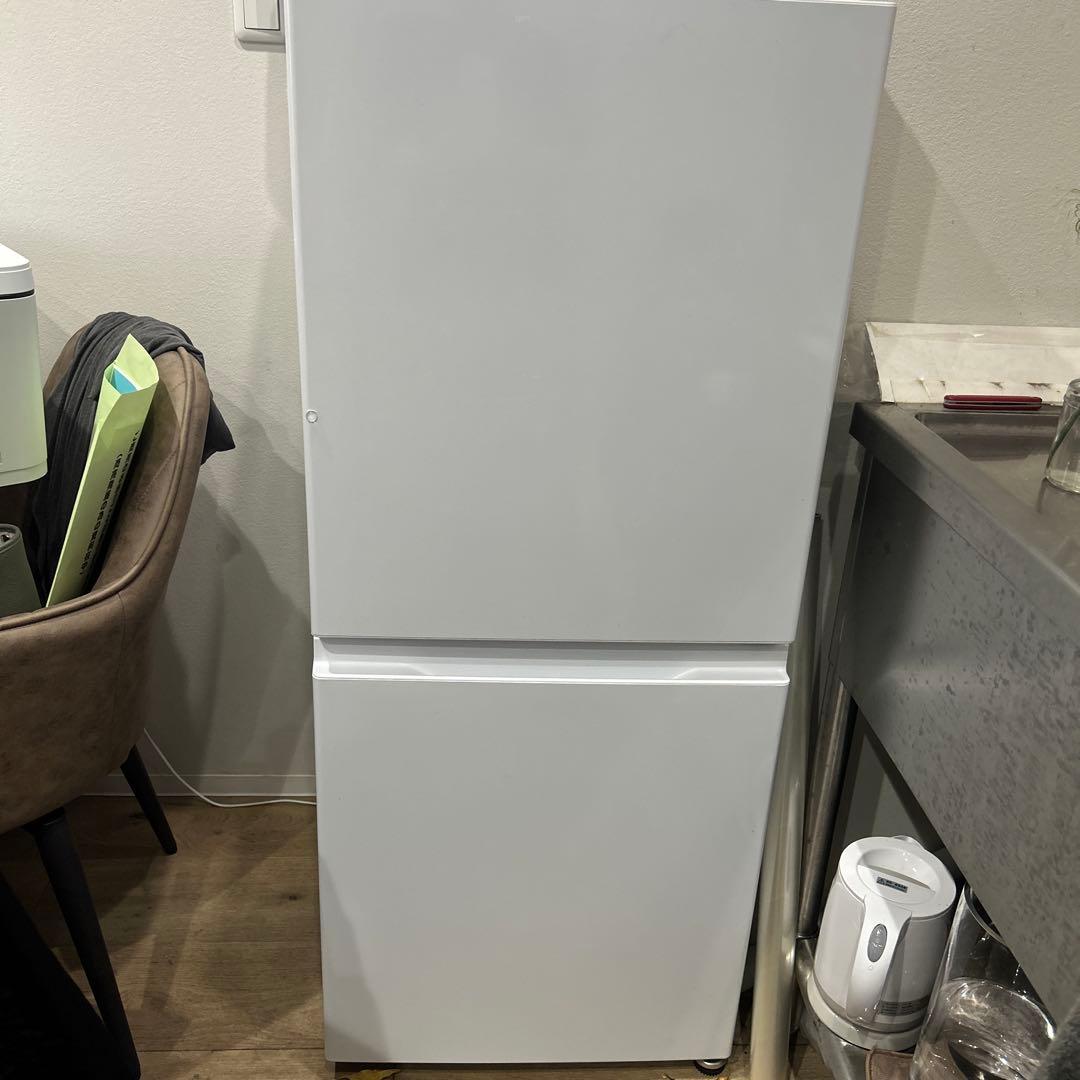 AQR-14P(W) 冷蔵庫 135L ホワイト 2024年製　アクア