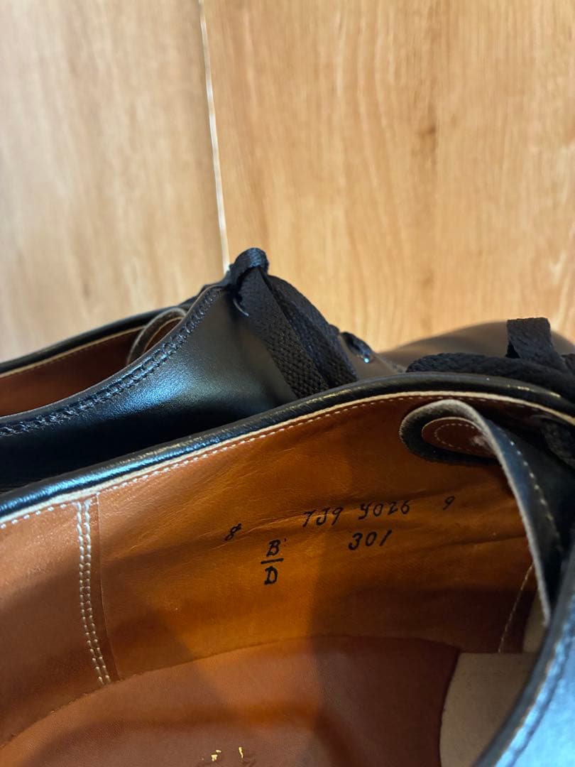 極希少　Alden オールデン　301 CDIラスト　ポストマン風