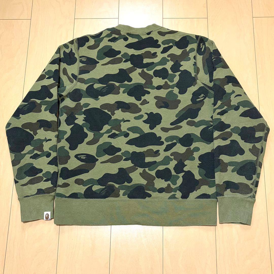 M【APE】スウェット 猿迷彩