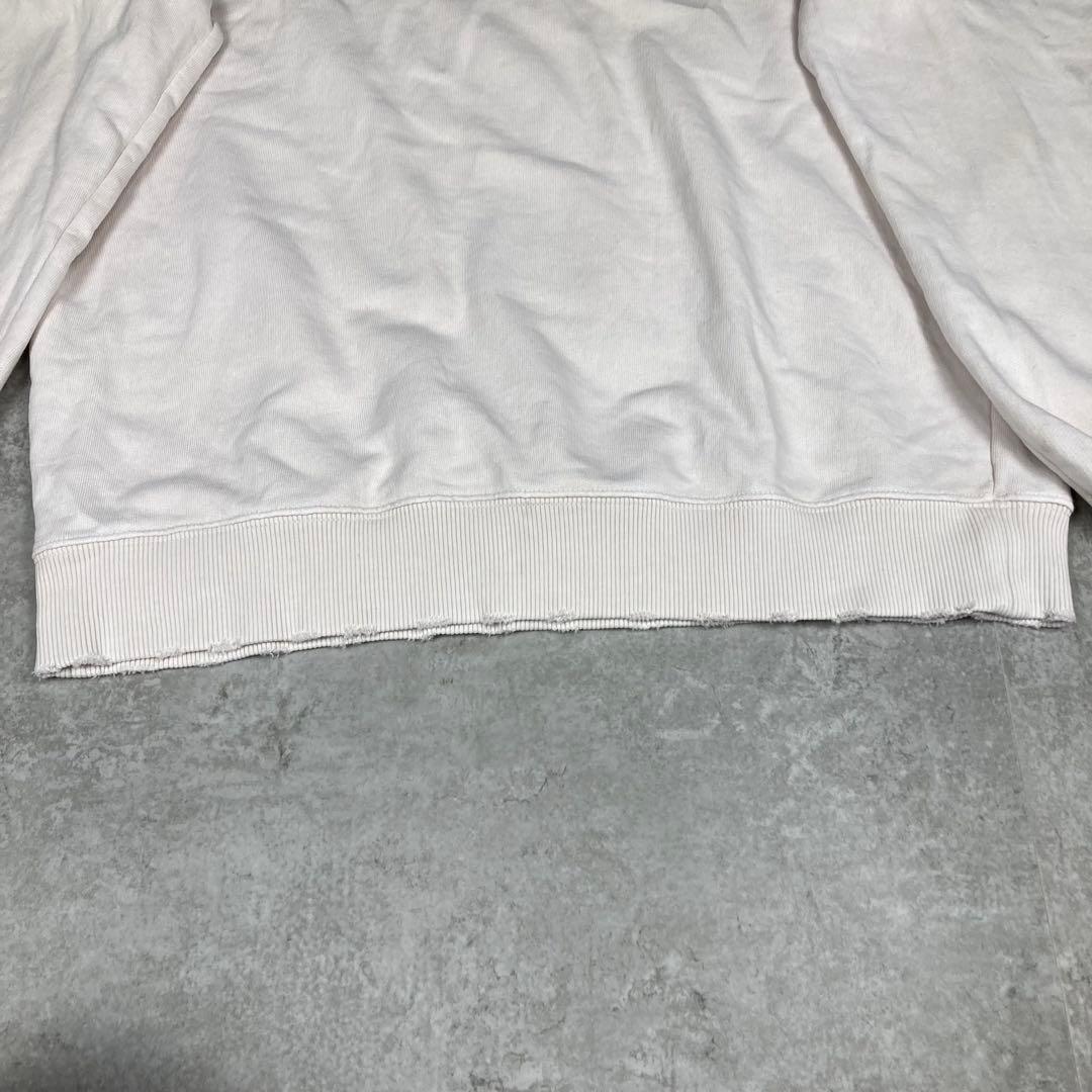 サンローランパリ　ダメージ加工　スウェット　XL 18SS スウェット