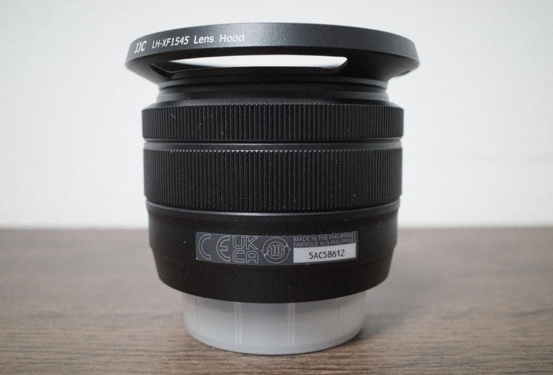 Fujifilm XC15-45mm F3.5-5.6 OIS PZ フード付き