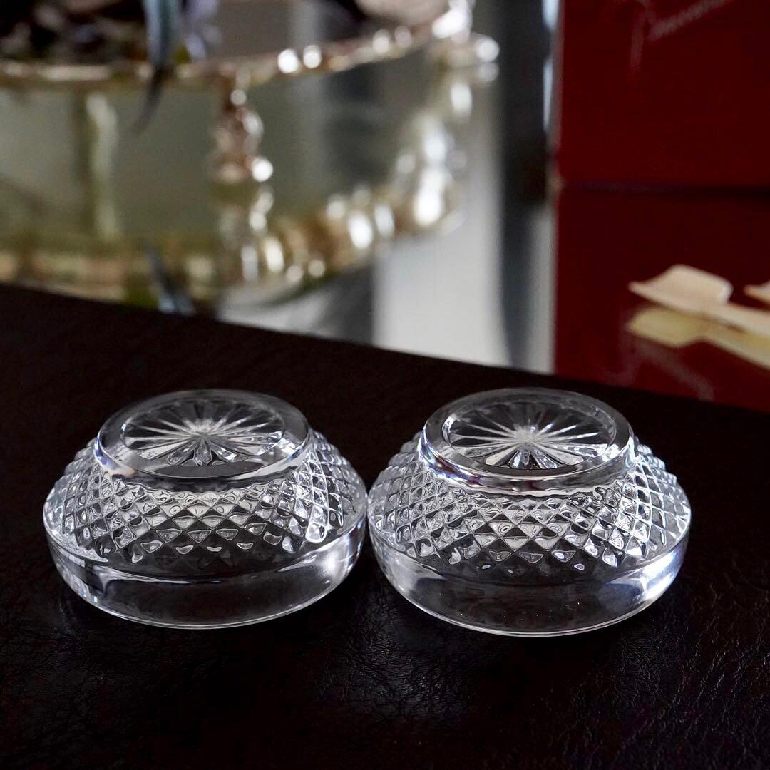 オールドバカラBACCARATバッキンガム★ソルト＆ペッパー 塩胡椒 調味料入れ