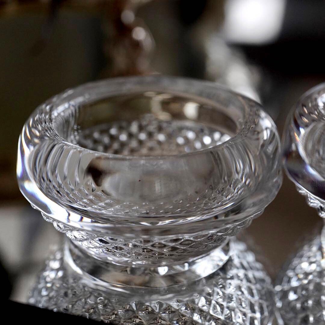 オールドバカラBACCARATバッキンガム★ソルト＆ペッパー 塩胡椒 調味料入れ